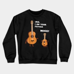 ukulele pun 4 Crewneck Sweatshirt